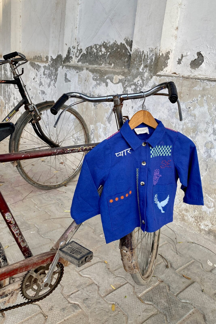 Sissel Edelbo - My Mini Jacket SE 193 - Ultramarine Blue
