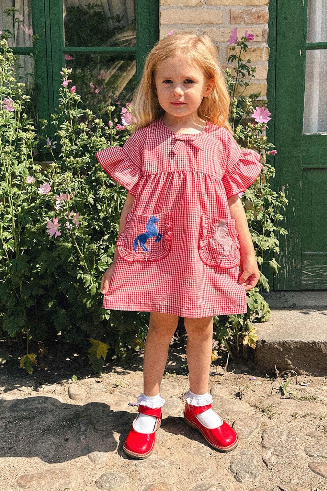 Sissel Edelbo - Ohio MINI Dress SE 1542 - Red White Gingham