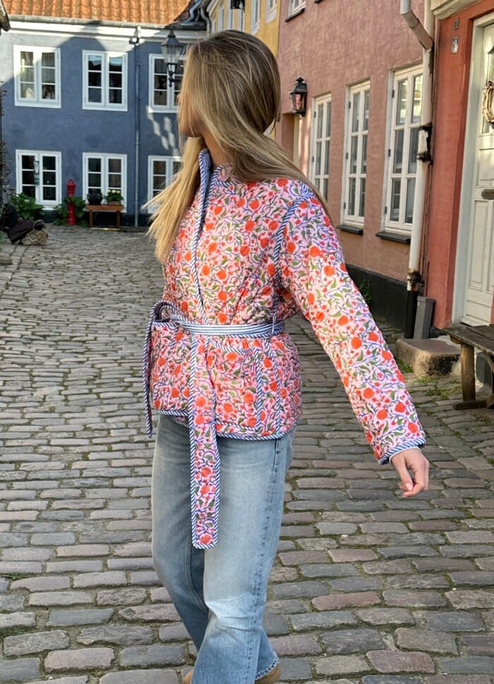 Sissel Edelbo - Sussie Reversible Jacket SE 1216 - Orange Blossom