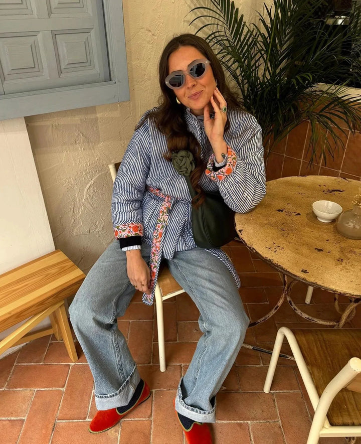 Sissel Edelbo - Sussie Reversible Jacket SE 1216 - Orange Blossom