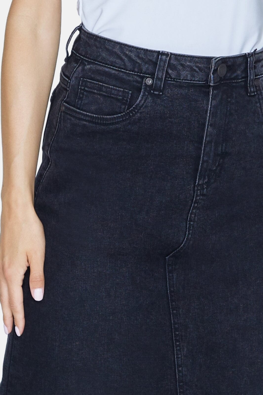 Forudbestilling - Sisters Point - Olia-L.Sk - 059 D. Grey Wash Nederdele 