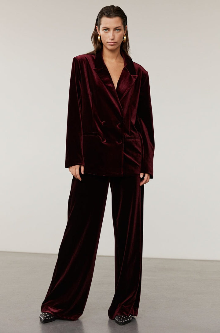 Sofie Schnoor - S244231 Blazer - Burgundy