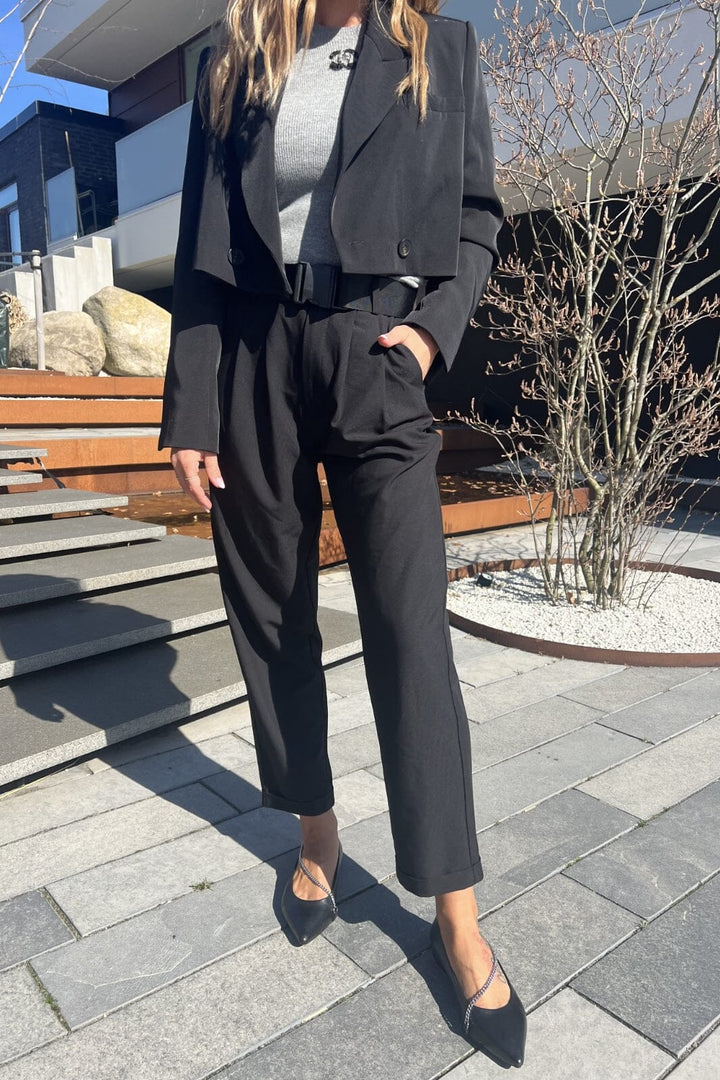 Valentin Studio - Suited Pants - Black