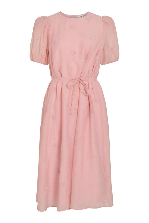 Forudbestilling - Vila - Vihilma 2/4 Midi Dress - 4904944 Ballerina Embroidery