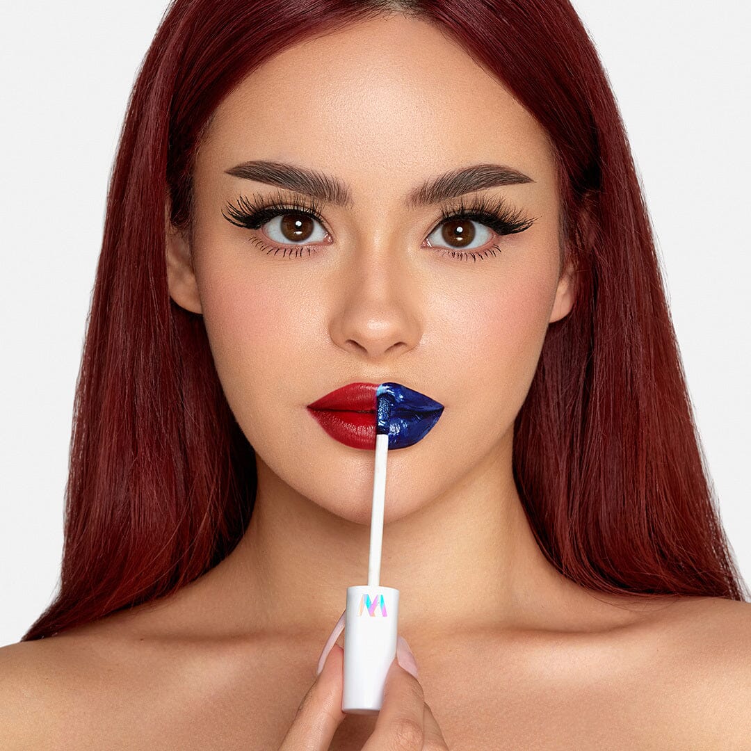 Wonderskin - Wonder Blading Lip Stain Kit - Hayley Rich Neutral Red
