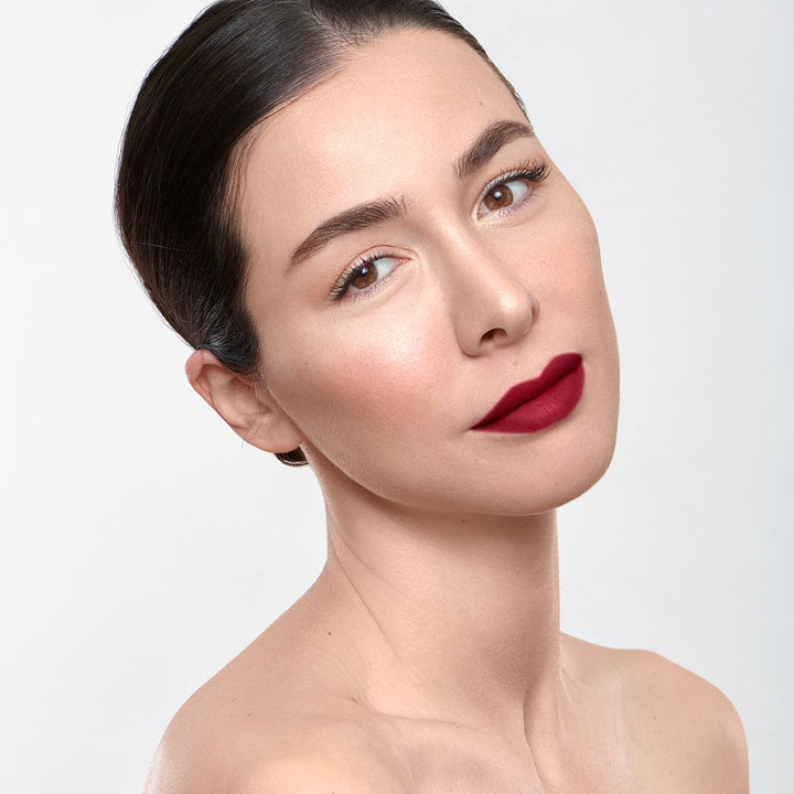 Wonderskin - Wonder Blading Lip Stain Masque - Divine Burgundy Red