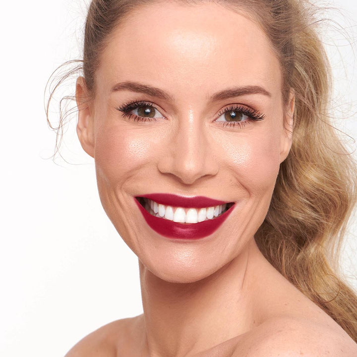 Wonderskin - Wonder Blading Lip Stain Masque - Divine Burgundy Red