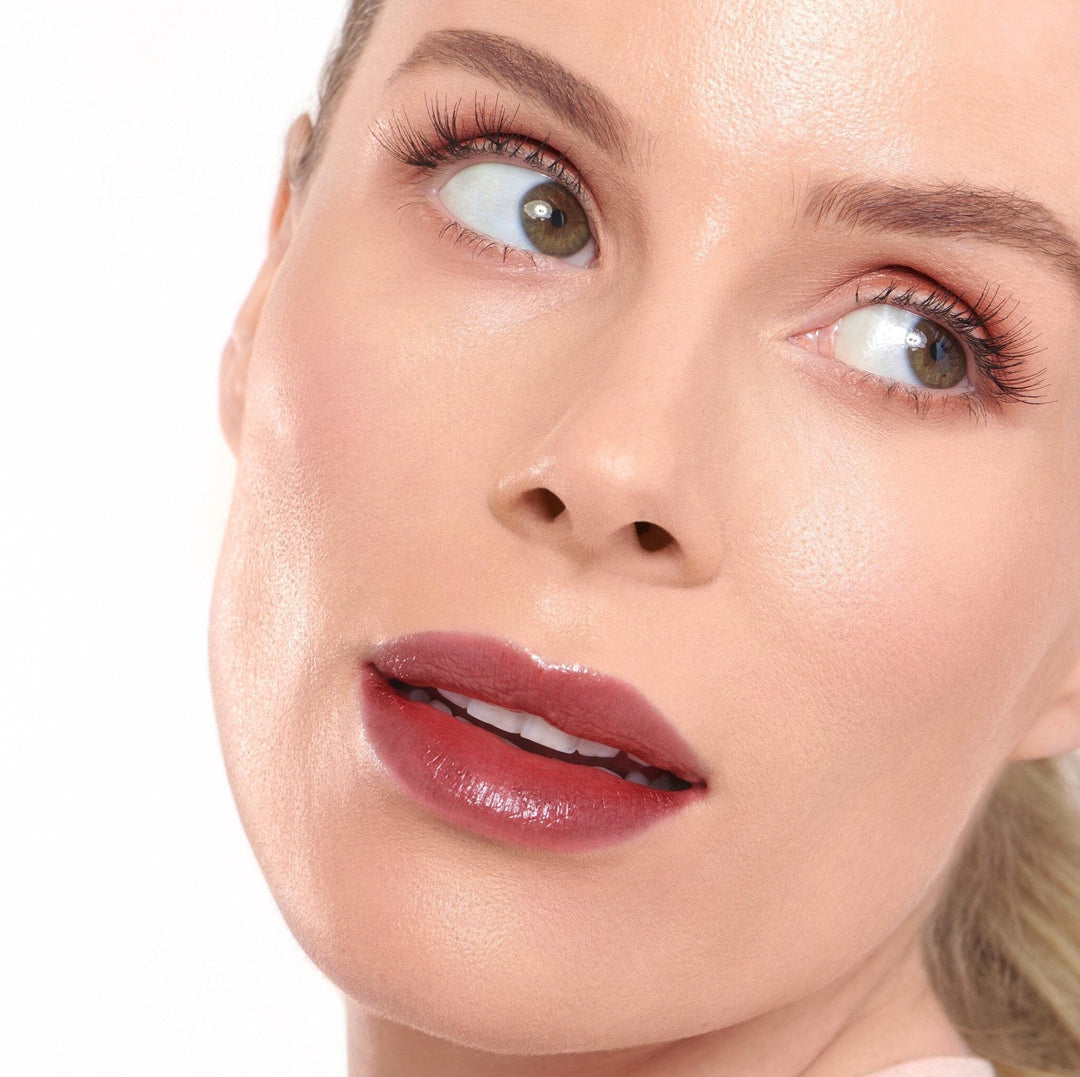 Wonderskin - Wonder Blading Lip Stain Masque - Lovely Chestnut Brown