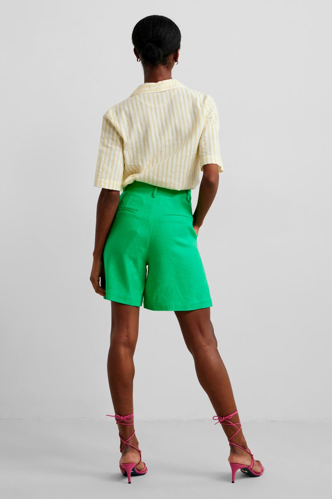 YAS - YasIsma Hw Shorts - Irish Green