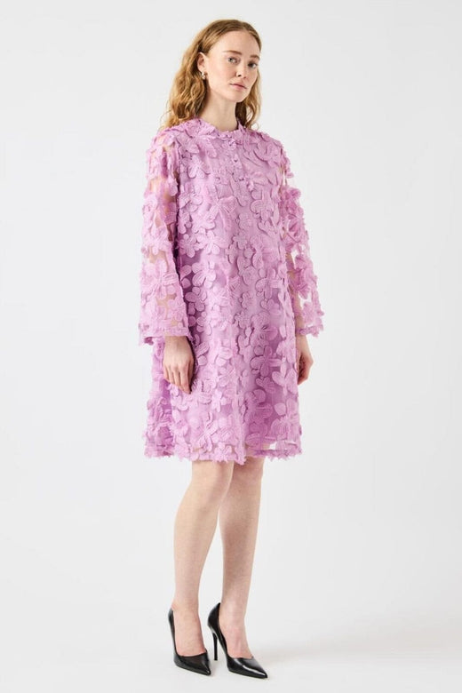 Y.A.S - Yaskarly 7/8 Short Dress - 4920194 Pink Lavender