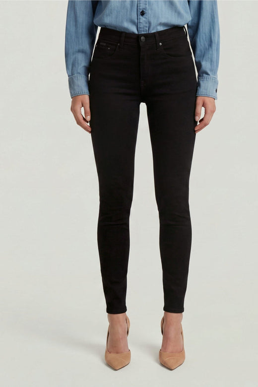 G-Star - 3301 Skinny Wmn D05175-B964-A810 - Pitch Black Jeans 