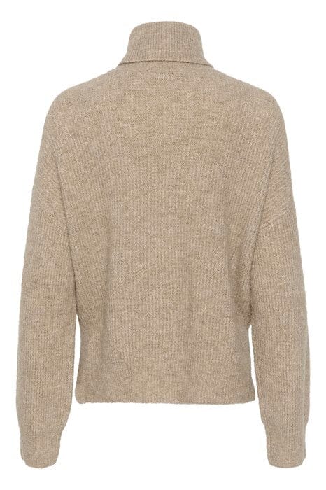 Gestuz - Alphagz Rollneck - 1512141 Warm Sand Melange