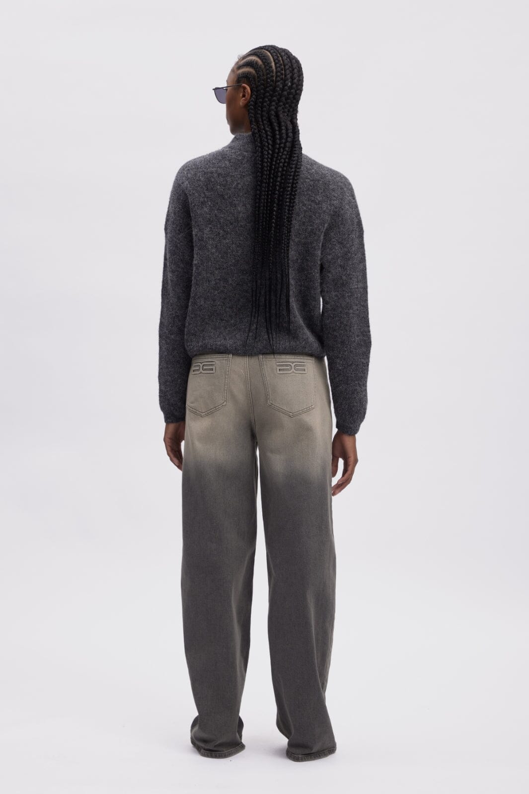 Gestuz - Alphagz Short Cardigan - 106286 Charcoal Melange