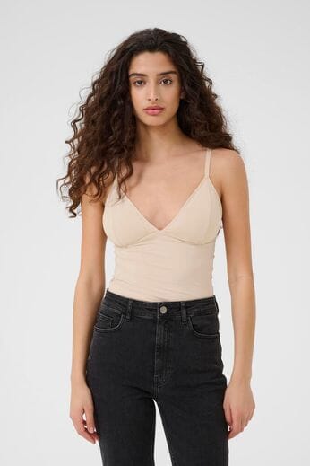 Gestuz - CamiGZ top NOOS - Nude Toppe 