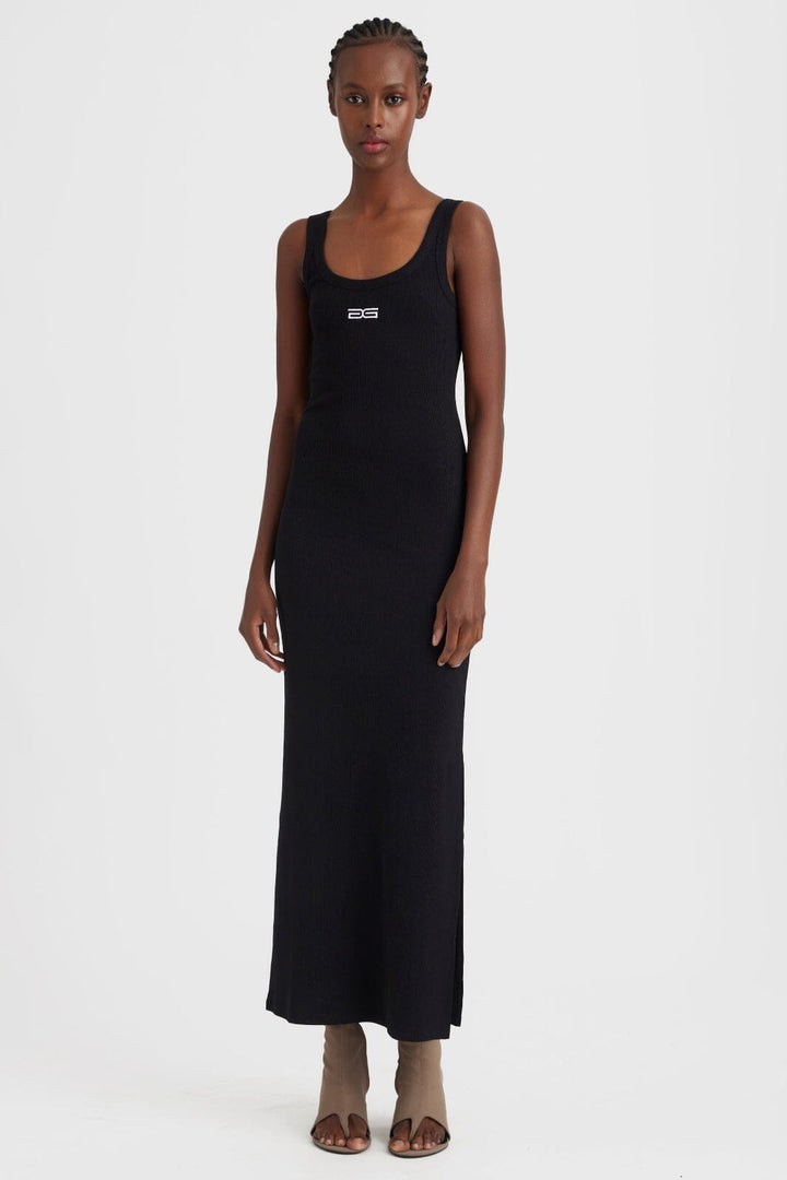 Gestuz - DrewGZ sl logo dress - Black