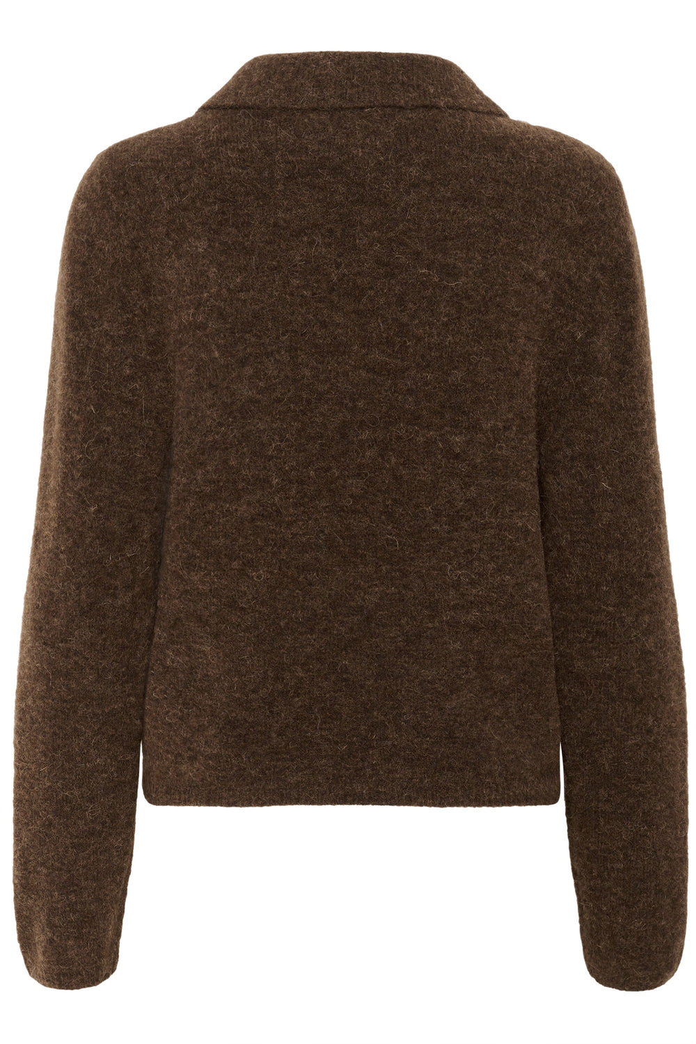 Gestuz - Gzalpha Polo Pullover 10910589 - 108310 - Buff Mélange Strikbluser 