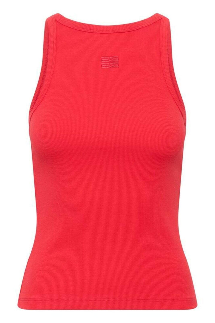 Gestuz - Gzdrew Logo Tank 2.0 10910066 - 181660 - Tomato Toppe 