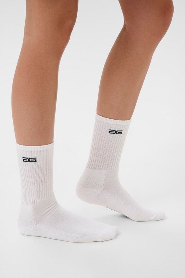 Gestuz - Gzgg Socks 10910919 - 110601 - Bright White Strømper 