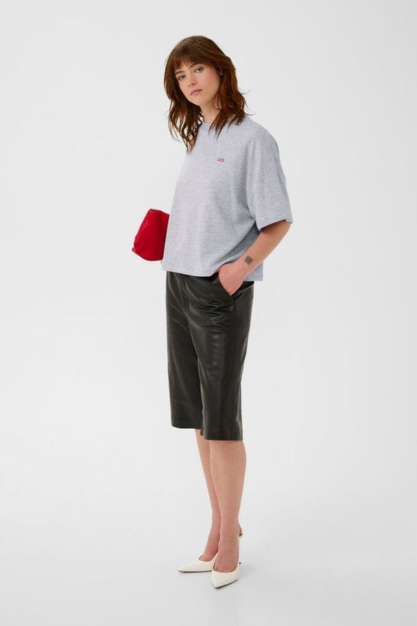 Gestuz - Gzgilsa Sweat Tee 10911090 - 108958 - Ultra Light Grey Mélange Sweatshirts 