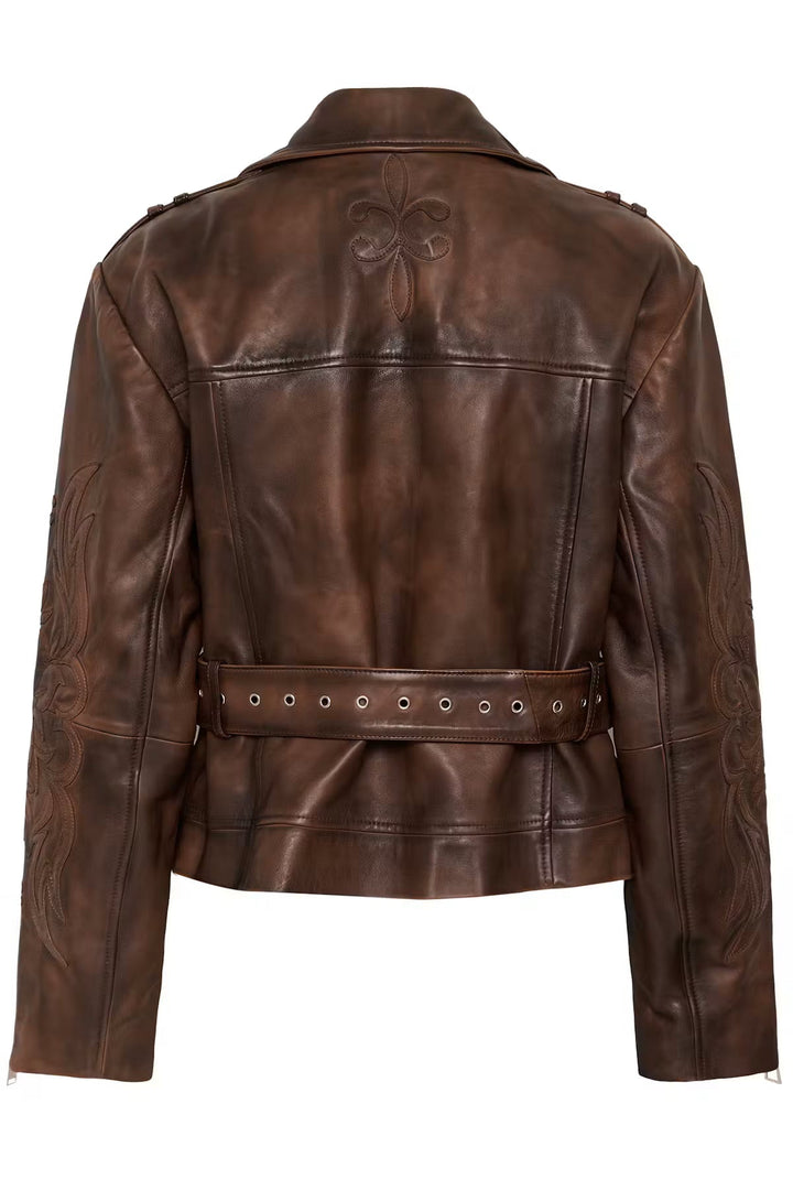 Gestuz - Gzpernille Jacket 10911980 - 1000234 - Brown/Black Effect Jakker 