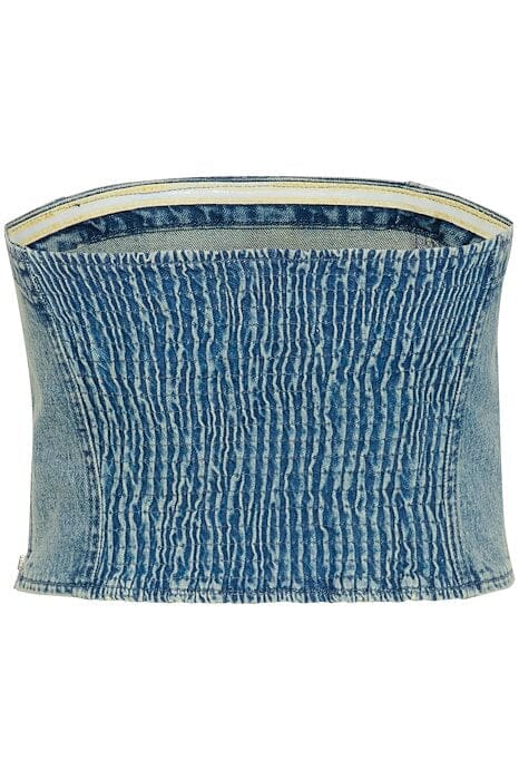 Gestuz - Gzzorah Corsage - 104609 Mid Blue Washed