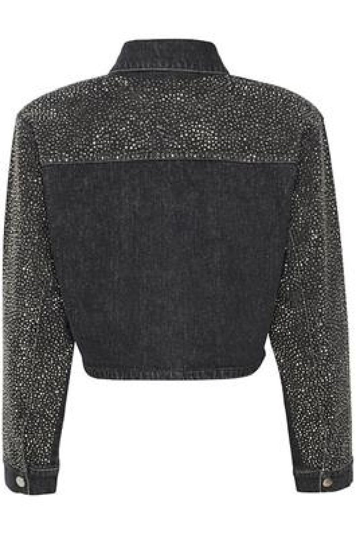 Gestuz - NadivaGZ jacket - Dark grey washed