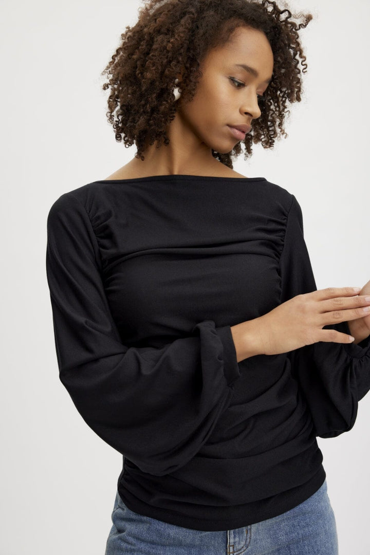 Gestuz - RifaGZ ls blouse - Black
