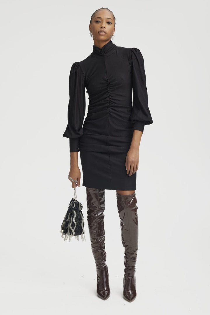 Gestuz - RifaGZ ls cuff dress - Black