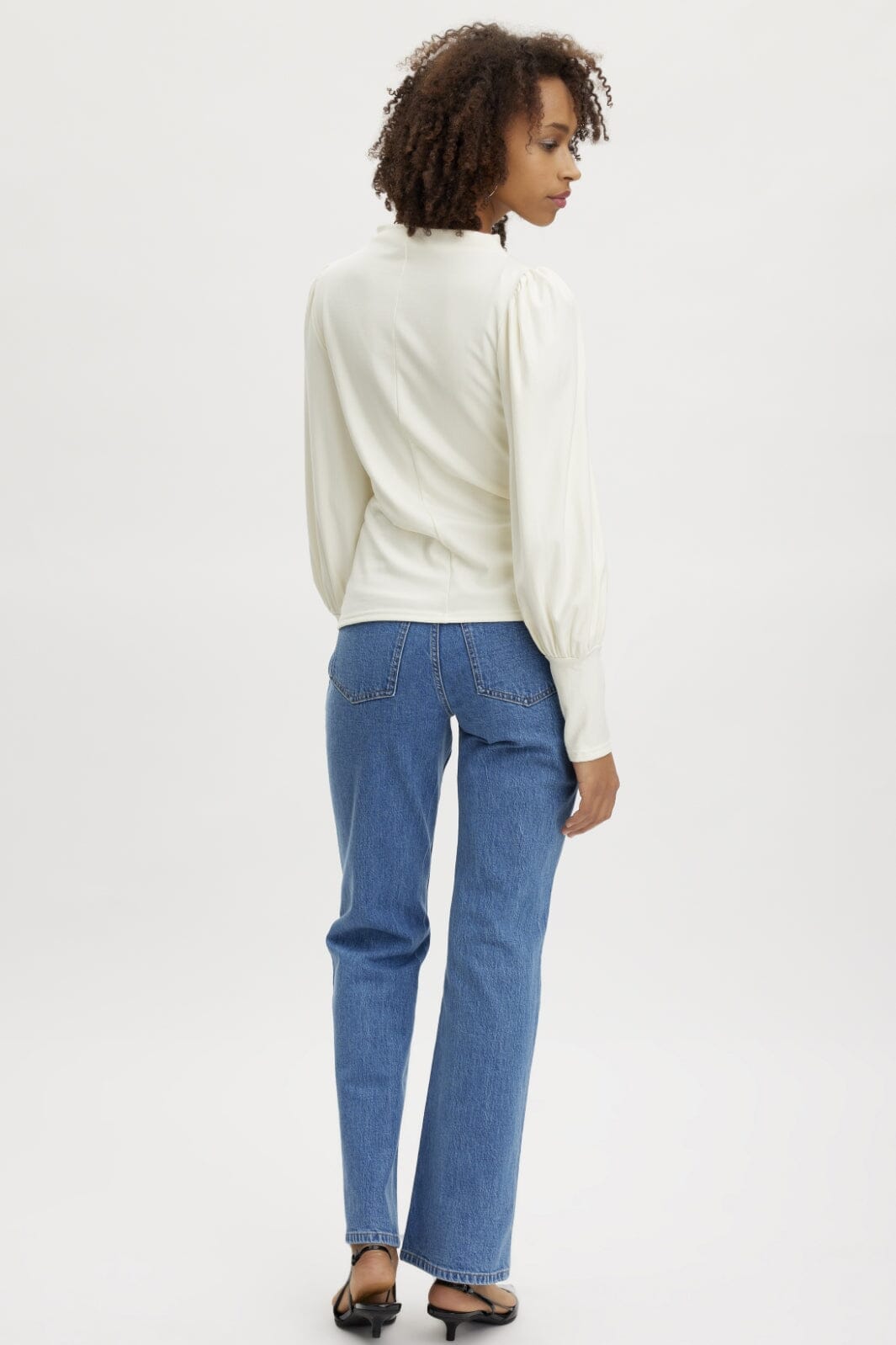 Gestuz - Samurillygz Back Emb Tee - 110601 Bright White