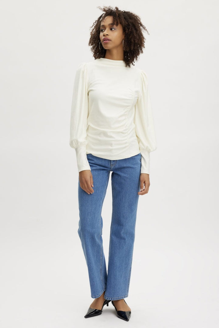 Gestuz - Samurillygz Back Emb Tee - 110601 Bright White
