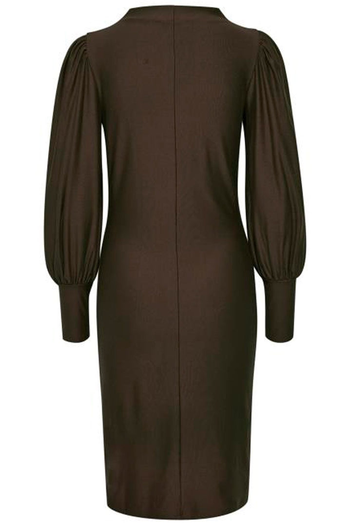 Gestuz - RifaGZ Puff Dress - Coffee Bean Kjoler 