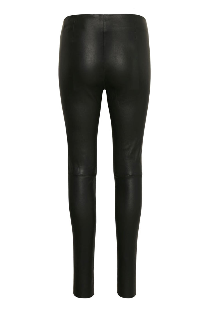 Gestuz - SashaGZ HW leather legging NOOS - Black