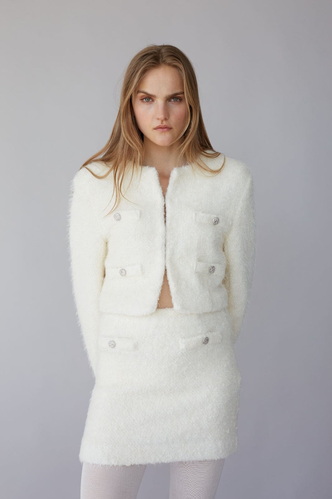 Gestuz - YalanaGZ HW mini skirt - Egret