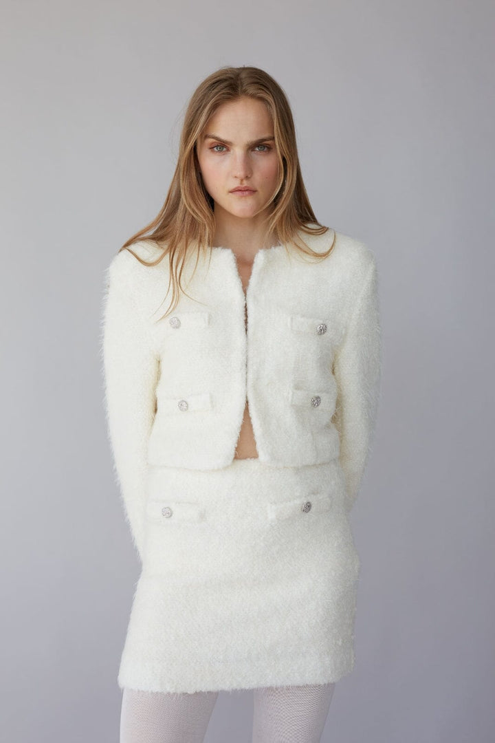 Gestuz - YalanaGZ HW mini skirt - Egret