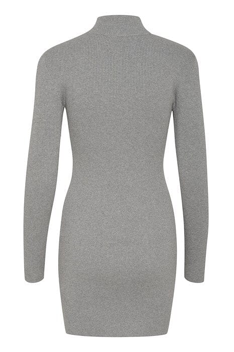 Gestuz - Yasmiagz Zipper Short Dress 10909820 - 106849 - Grey Melange