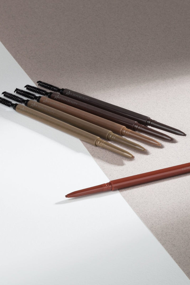 Glo Skin Beauty - Glo Precise Micro Browliner - Light Brown, 0,09 g