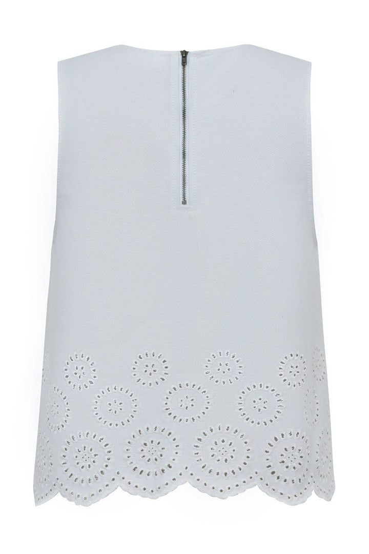 Global Funk - Rihne Scallop-G - 800 White
