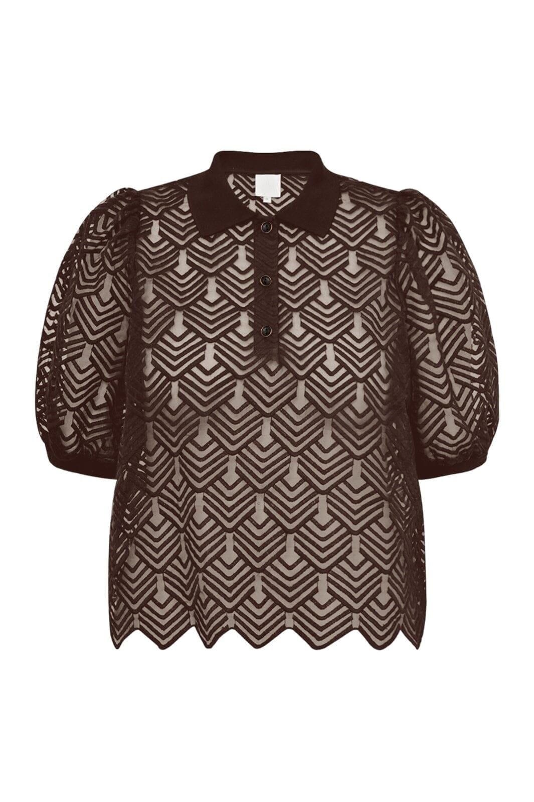 Gossia - Avago Polo Tee G2453 - Chocolate