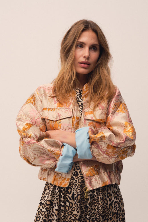 Gossia - Capellago Bomber Jacket G2915 - Golden Jakker 