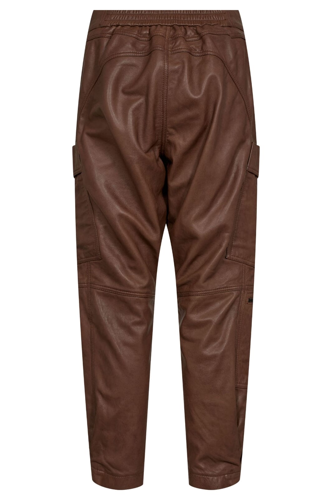 Gossia - CinnaGO Jo Leather Pants - Cognac