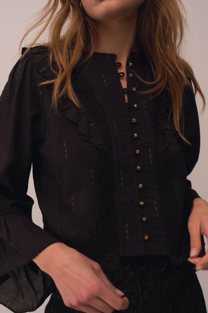 Gossia - Corinngo Jacket G2884 - Black Mix Jakker 