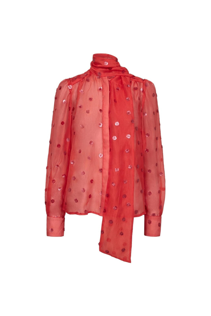 Gossia - Echogo Blouse G3225 - True Red