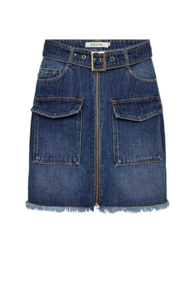 Gossia - Lizgo Skirt G3072 - Dark Blue Wash