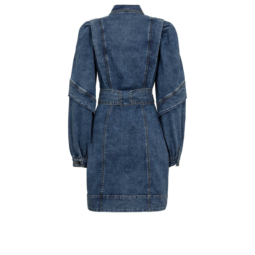 Gossia - Myliago Dress G2627 - Mid Blue Denim Kjoler 