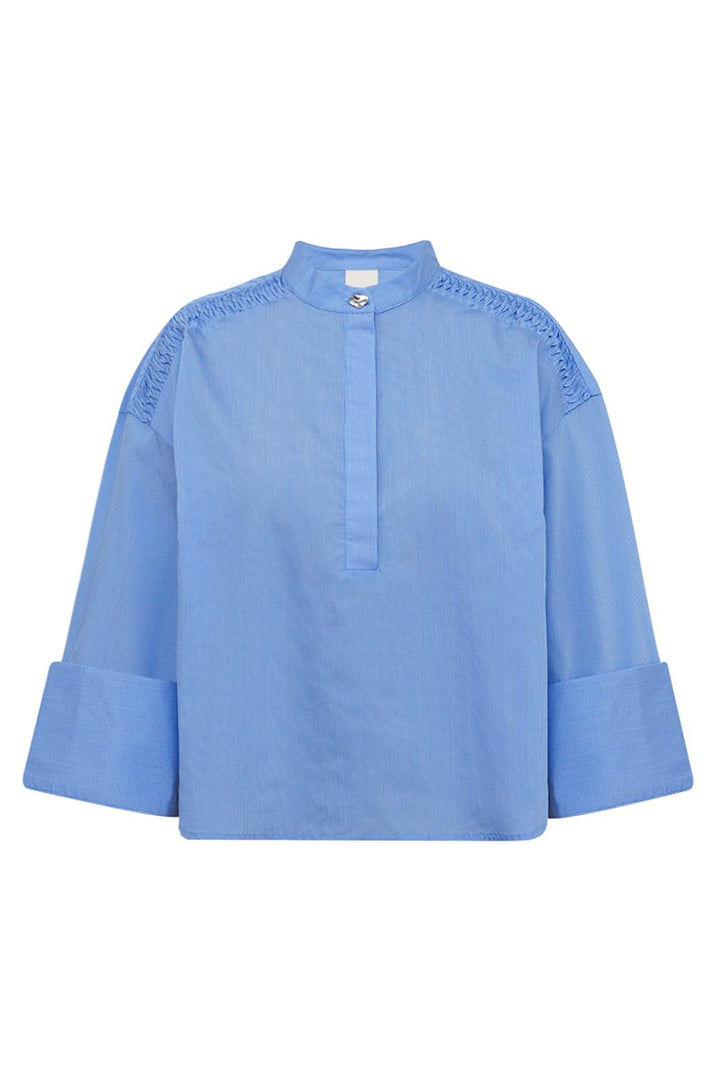 Gossia - Roselillego Blouse G2742 - Blue Striped