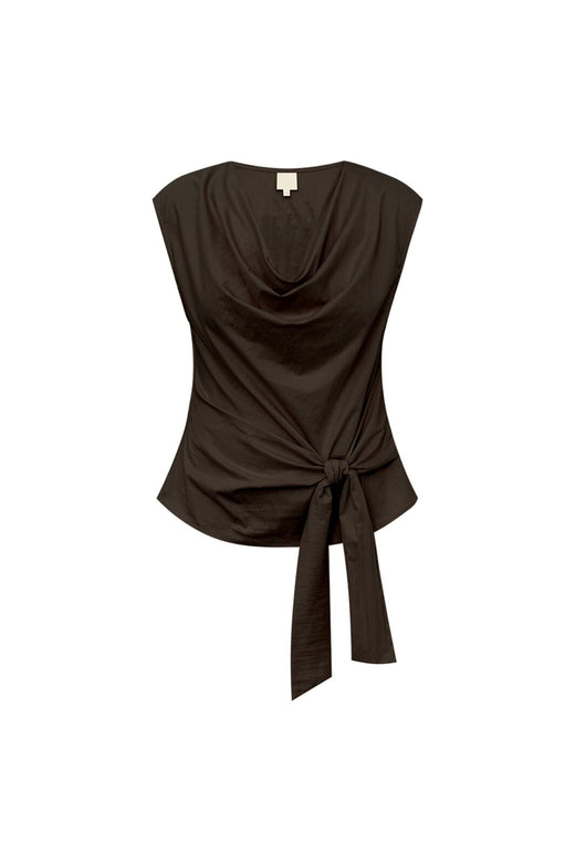 Gossia - Sagarago Blouse G2806 - Coffee