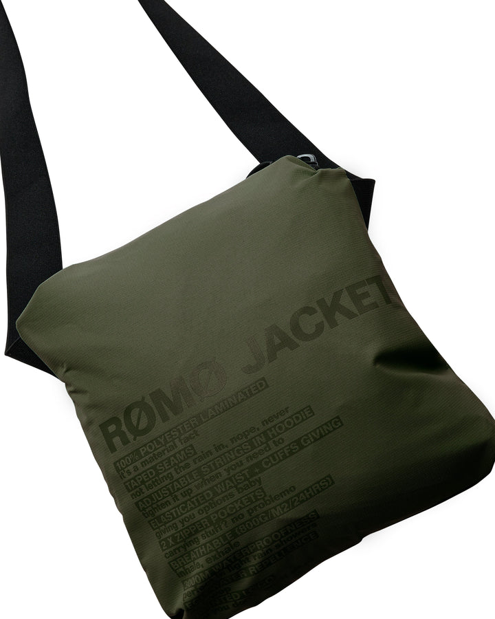 H2O - Rømø Lw Rain Jacket Packable - 3020 Army
