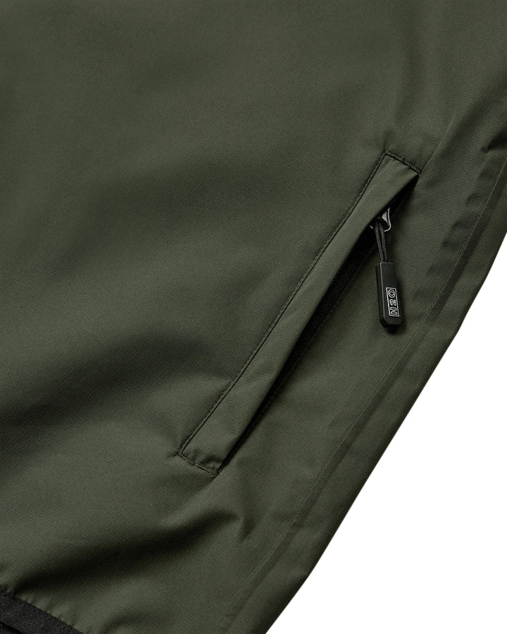 H2O - Rømø Lw Rain Jacket Packable - 3020 Army