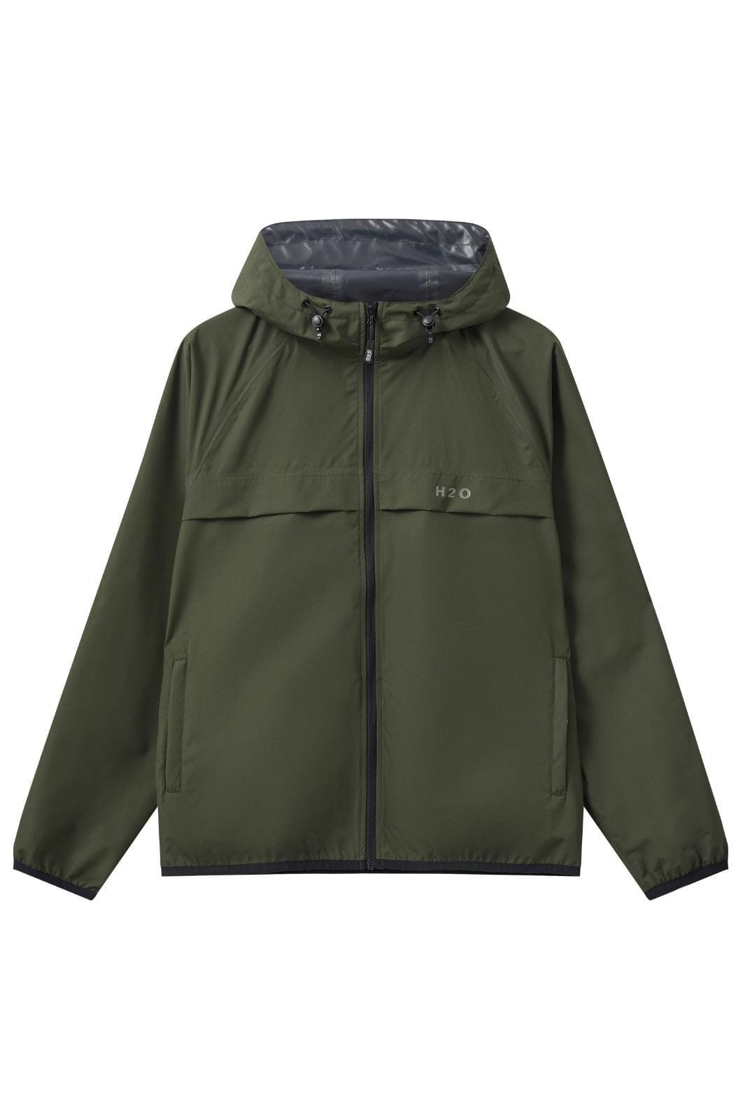 H2O - Rømø Lw Rain Jacket Packable - 3020 Army