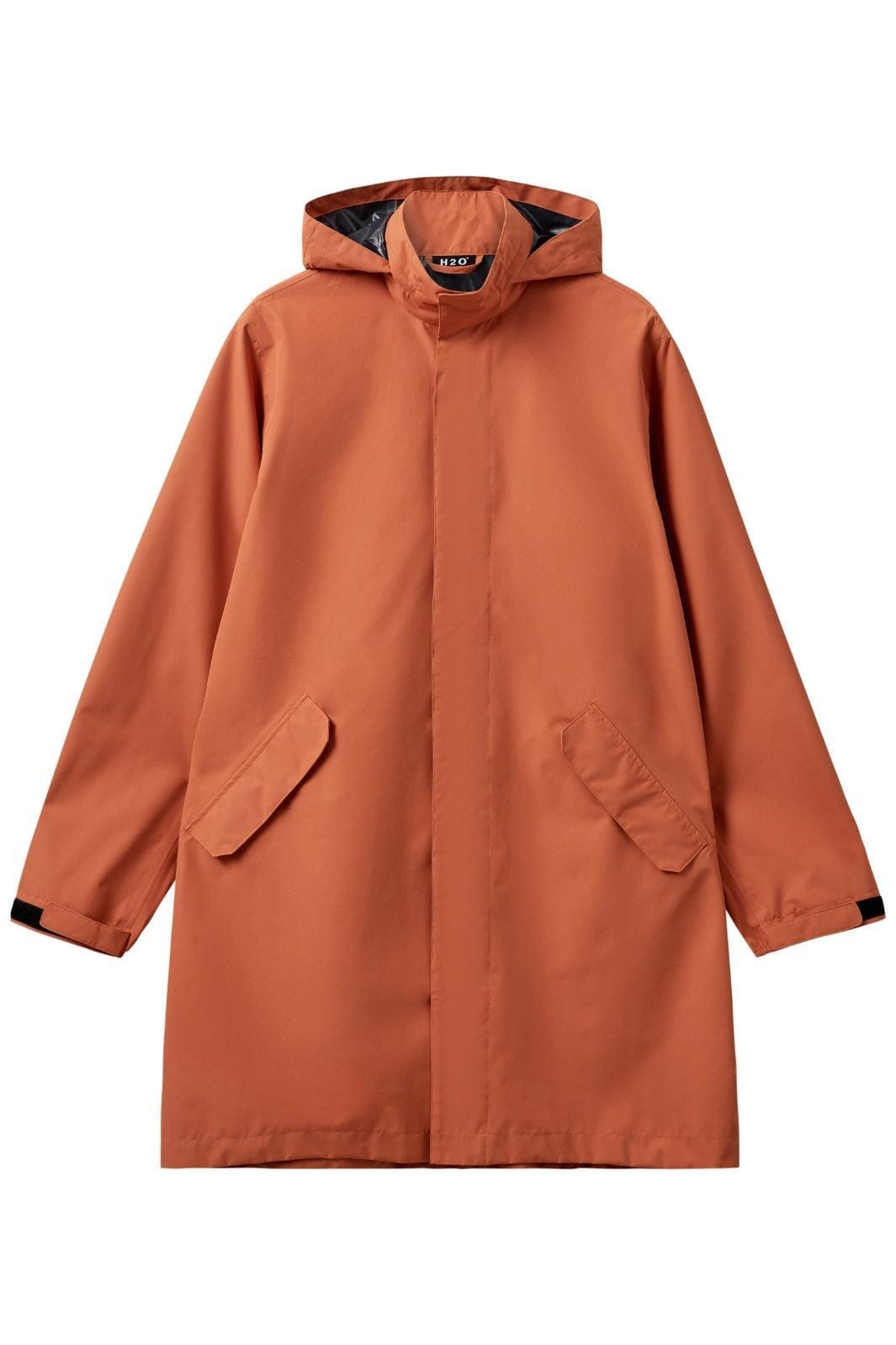 H2O - Rømø Lw Rain Long Jacket - 2047 Autumn Leaf